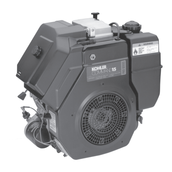 Kohler COMMAND 11-16 HP Owner's Manual