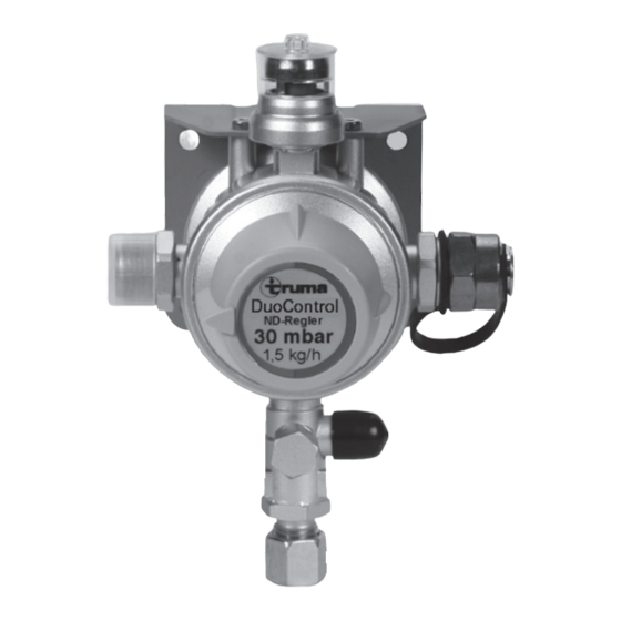 Truma DuoControl Operation Instructions Manual