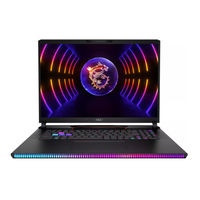 MSI Vector GP78HX 13VH-222NL User Manual