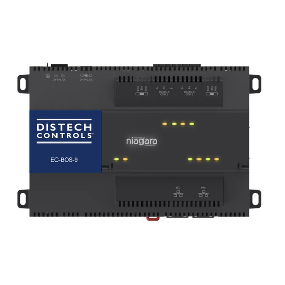 Distech Controls EC-BOS-9 User Manual