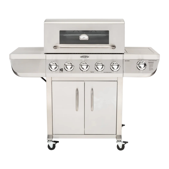 Cuisinart GAS2556AS Conversion Instructions