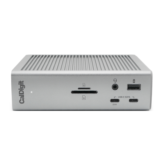 CalDigit TS4 Faq