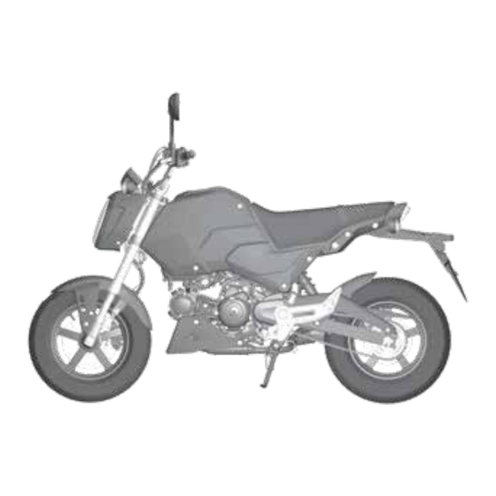 Honda GROM MSX 2023 Owner's Manual