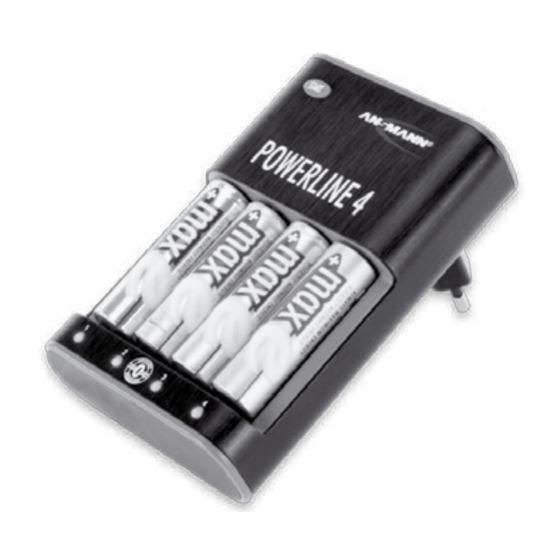 ANSMANN POWERLINE 4 Manual
