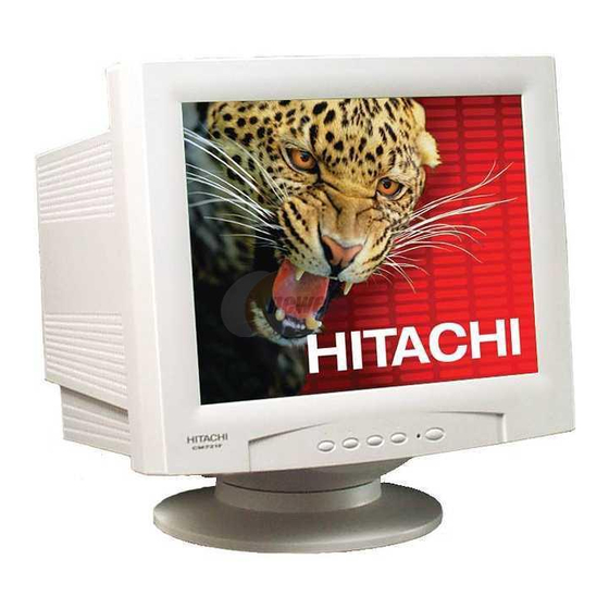 Hitachi CM721F - 19