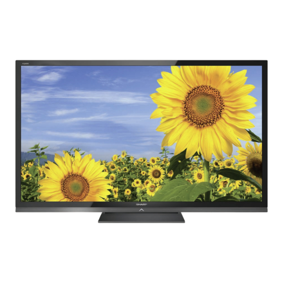 Sharp AQUOS LC-70LE632U Brochure & Specs