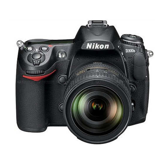 Nikon D300S Manuals