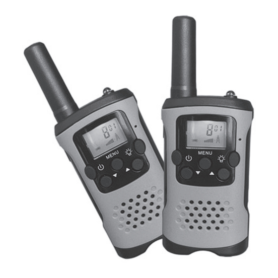 User Manuals: Sencor SMR 111 Two-Way Radio Set