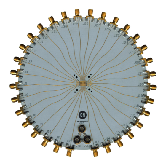ON Semiconductor ECLLQFP32EVB User Manual