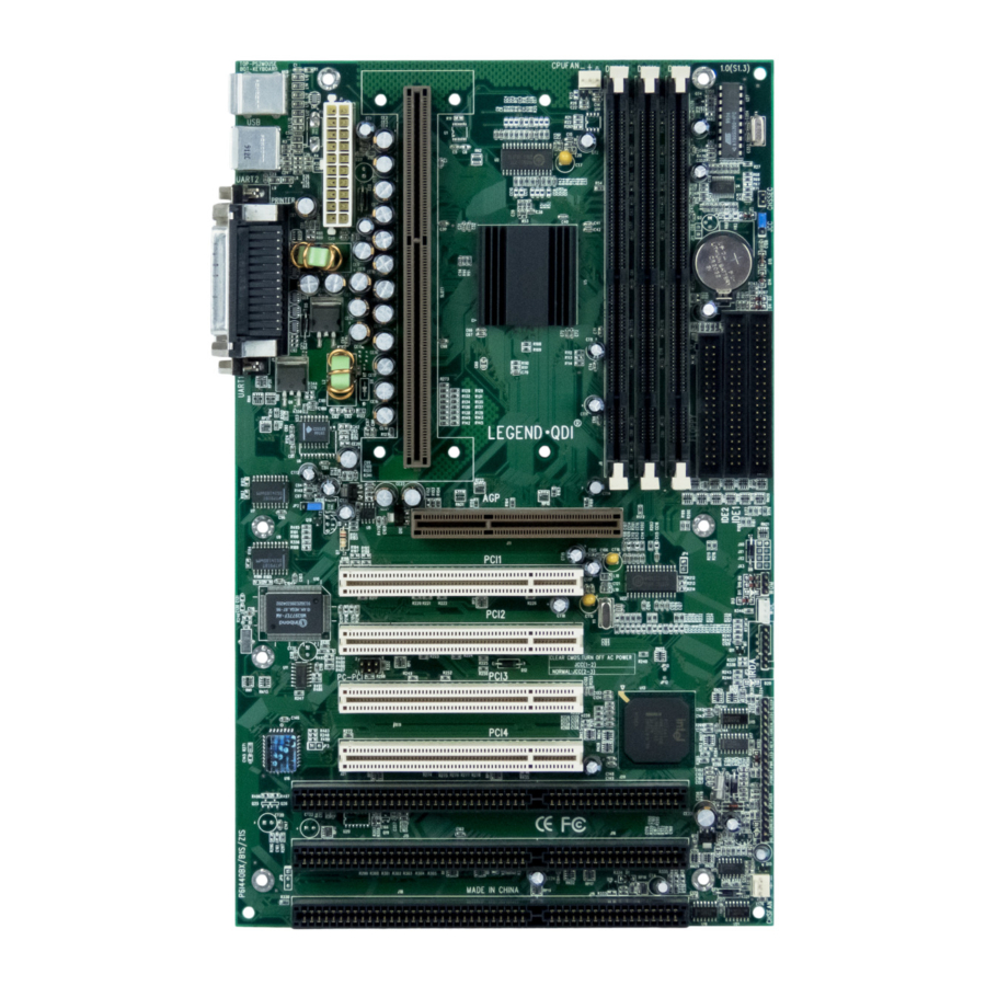 QDI Brilliant IV Manual