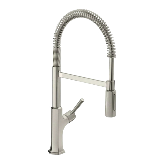 Hans Grohe Locarno Semi-Pro 04851 0 Series Manual