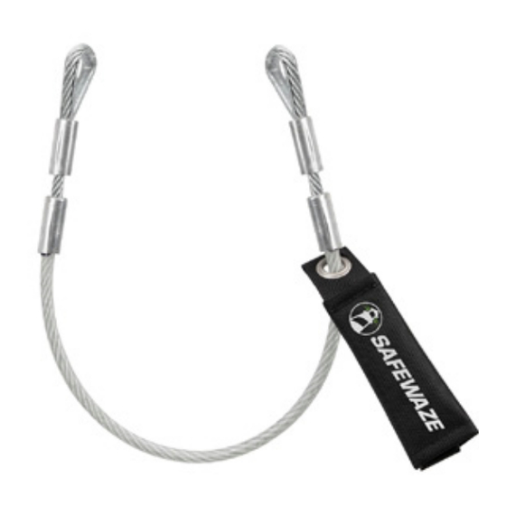 SafeWaze Cable Anchor Manual