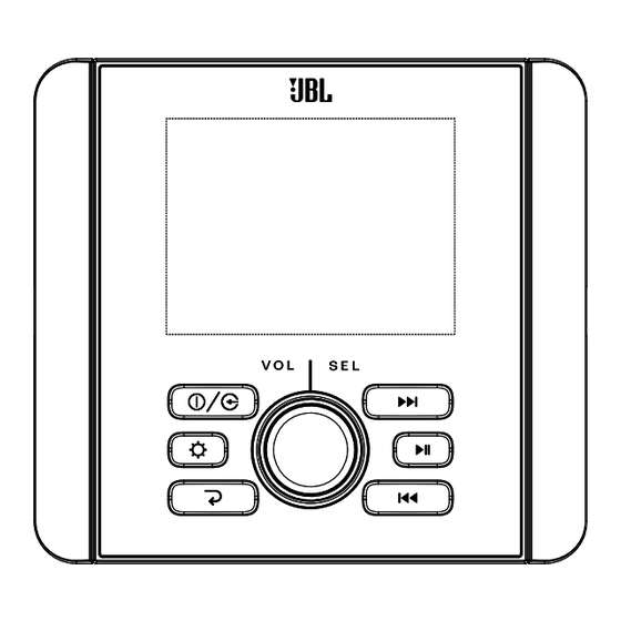 Harman JBL JAM3000 Owner's Manual