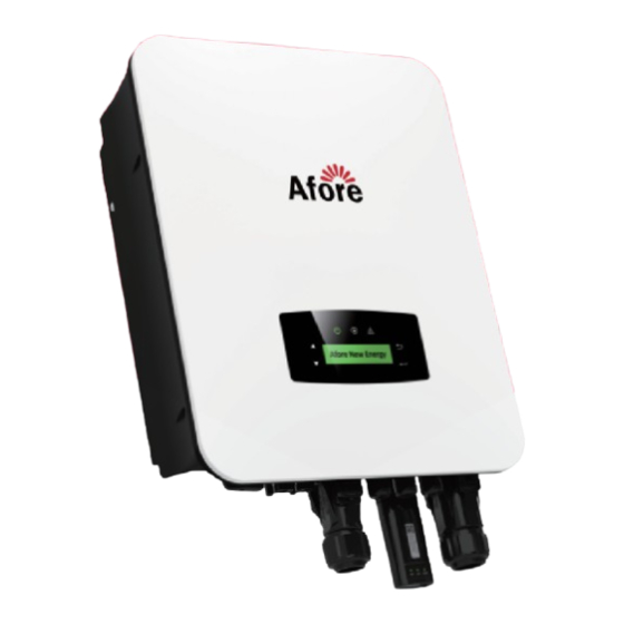 Afore AF4K-SLP Installation And Operation Manual