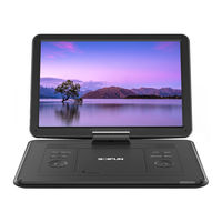 BOIFUN ポータブルDVDプレーヤー BFN-161 BOIFUN 15.6 Inch Portable DVD Player BFN-161 with Anti-Shock