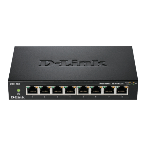 D-Link DGS-105 - Switch Datasheet