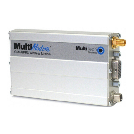 Multitech MultiModem MTCBA-G-UF1 User Manual