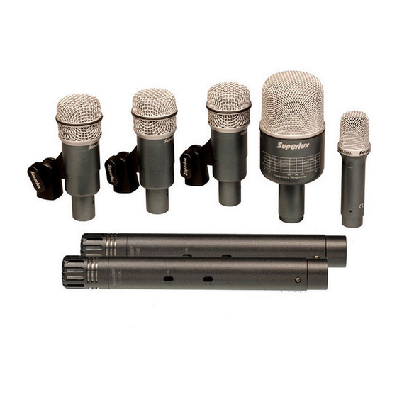 Superlux DRKB5C2MKII User Manual