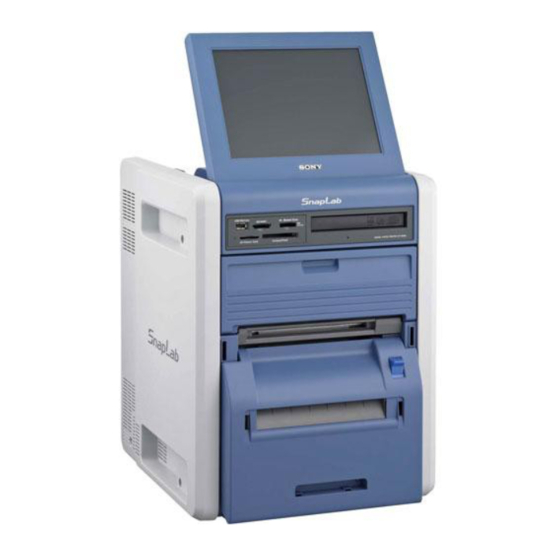 Sony Up-CR20L Basic Operation Manual