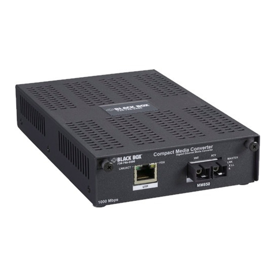 Black Box LGC5134A-R3 Installation Manual