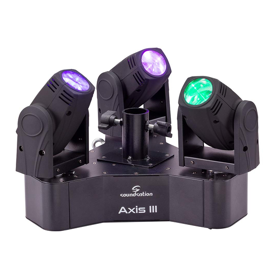 soundsation AXIS III User Manual