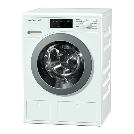 Miele WCE 660 Operating Instructions Manual
