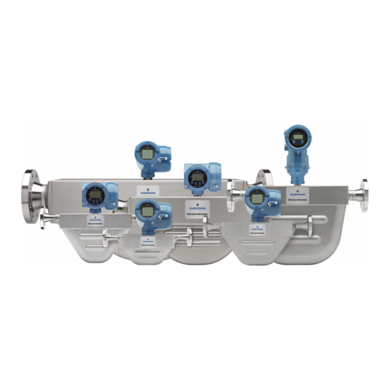 Emerson Micro Motion F Series Installation Manual