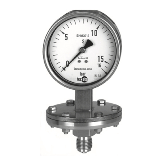 Tecsis P2112 Operating Instructions