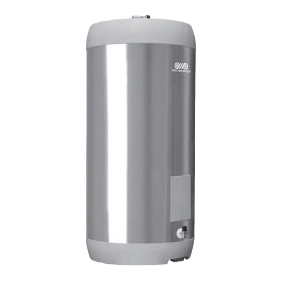 OSO HOTWATER Delta Inox-DI Series Installation Manual