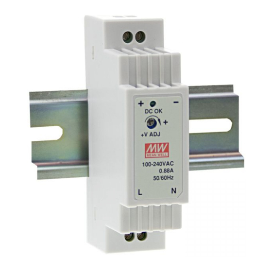 Mean Well DR-15-12 Installation Manual