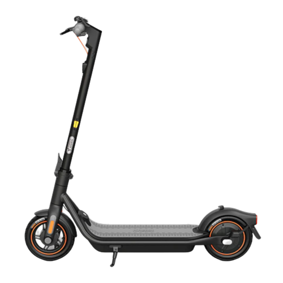 Ninebot KickScooter F65U Product Manual