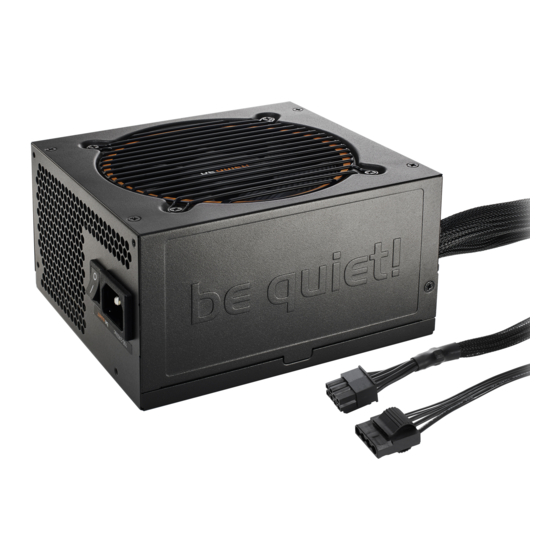BE QUIET! PURE POWER 10 User Manual