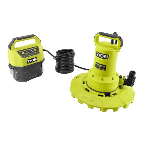 Ryobi P3002 Operator's Manual