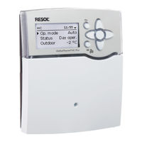 Resol 115 007 43 Manual