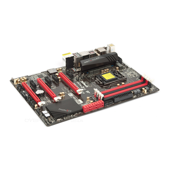 ASROCK Fatal1ty Z87 Professional User Manual