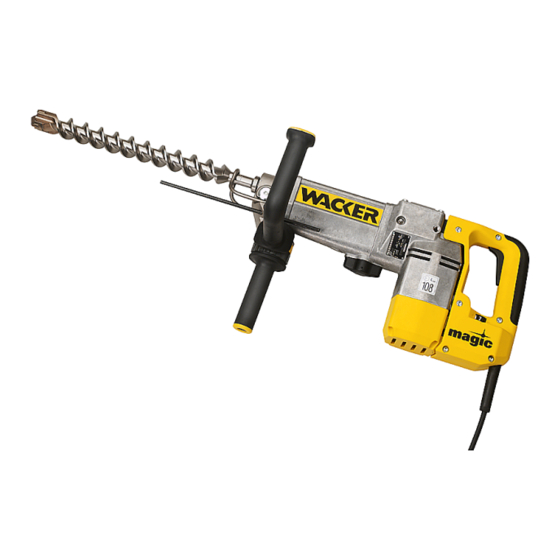 Wacker Neuson EHB 11 BL Operator's Manual