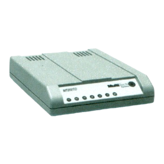 Multitech MT202TD User Manual