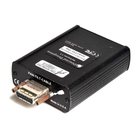 Directed Perception PTU-D46 Series User Manual