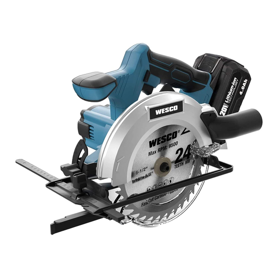 Wesco WS2316U Quick Start Manual