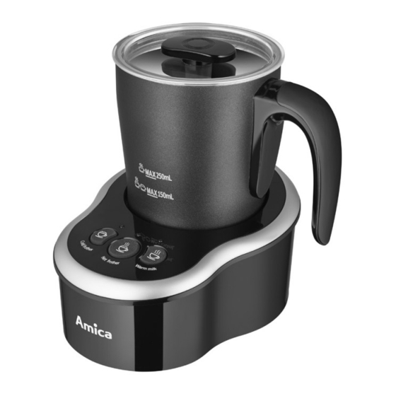 User Manuals: Amica FD 4011 Milk Frother