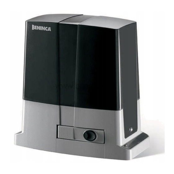Beninca BULL 5 OM Manual
