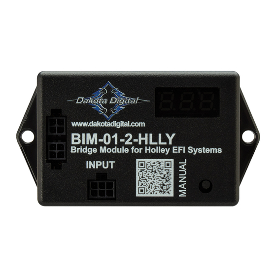 Dakota Digital BIM-01-2-HSN2 Quick Start Manual