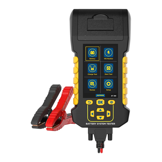 Autool BT880 User Manual