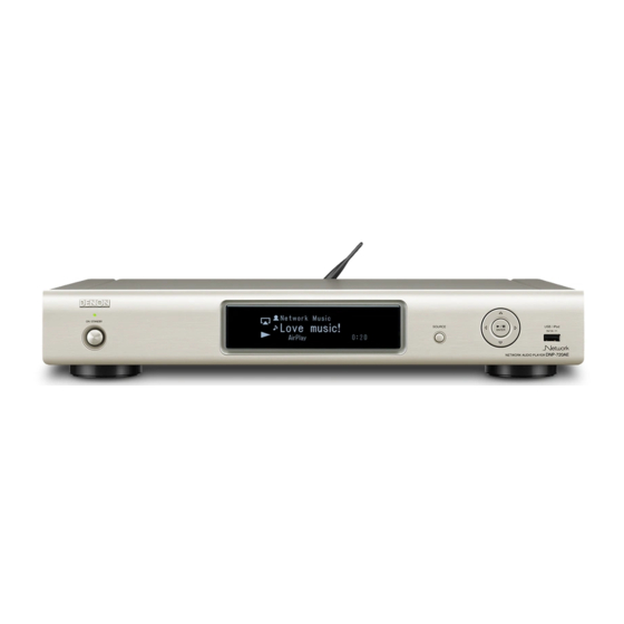 Denon DNP-720AE Specification