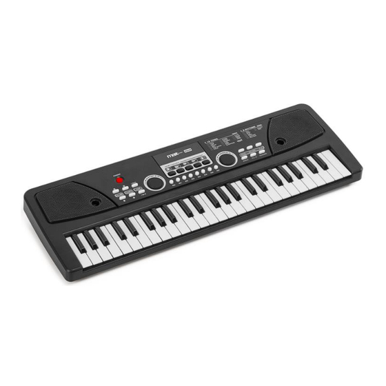 Max Music KD49 Instruction Manual