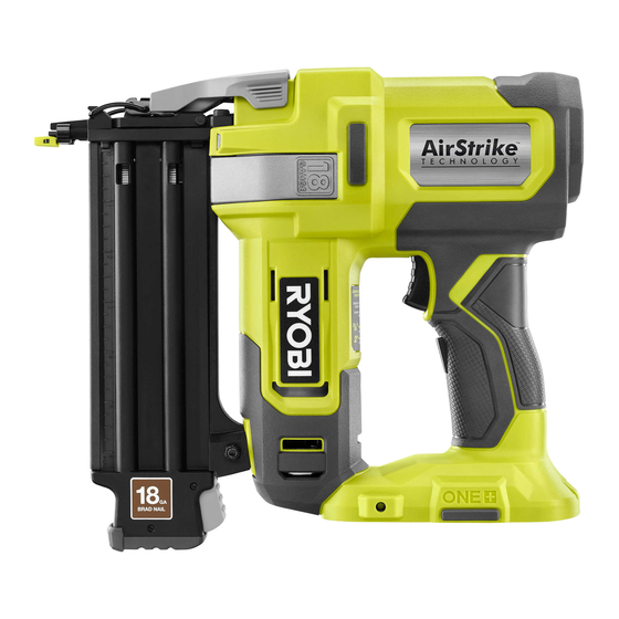 Ryobi ONE+ 18GA P321 Manuals | ManualsLib