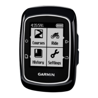 Garmin Edge 200 Product Information