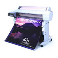 Epson 9600 - Stylus Pro Color Inkjet Printer Printer Manual