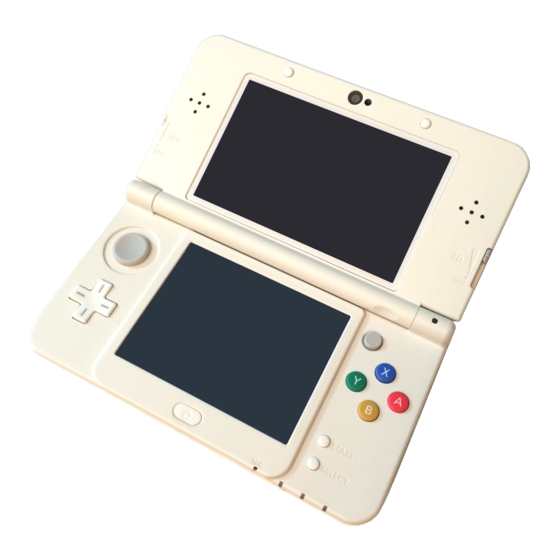 Nintendo New  3DS Operation Manual