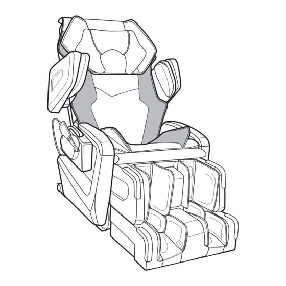 Inada Chair HCP-9101A Operating Instructions Manual